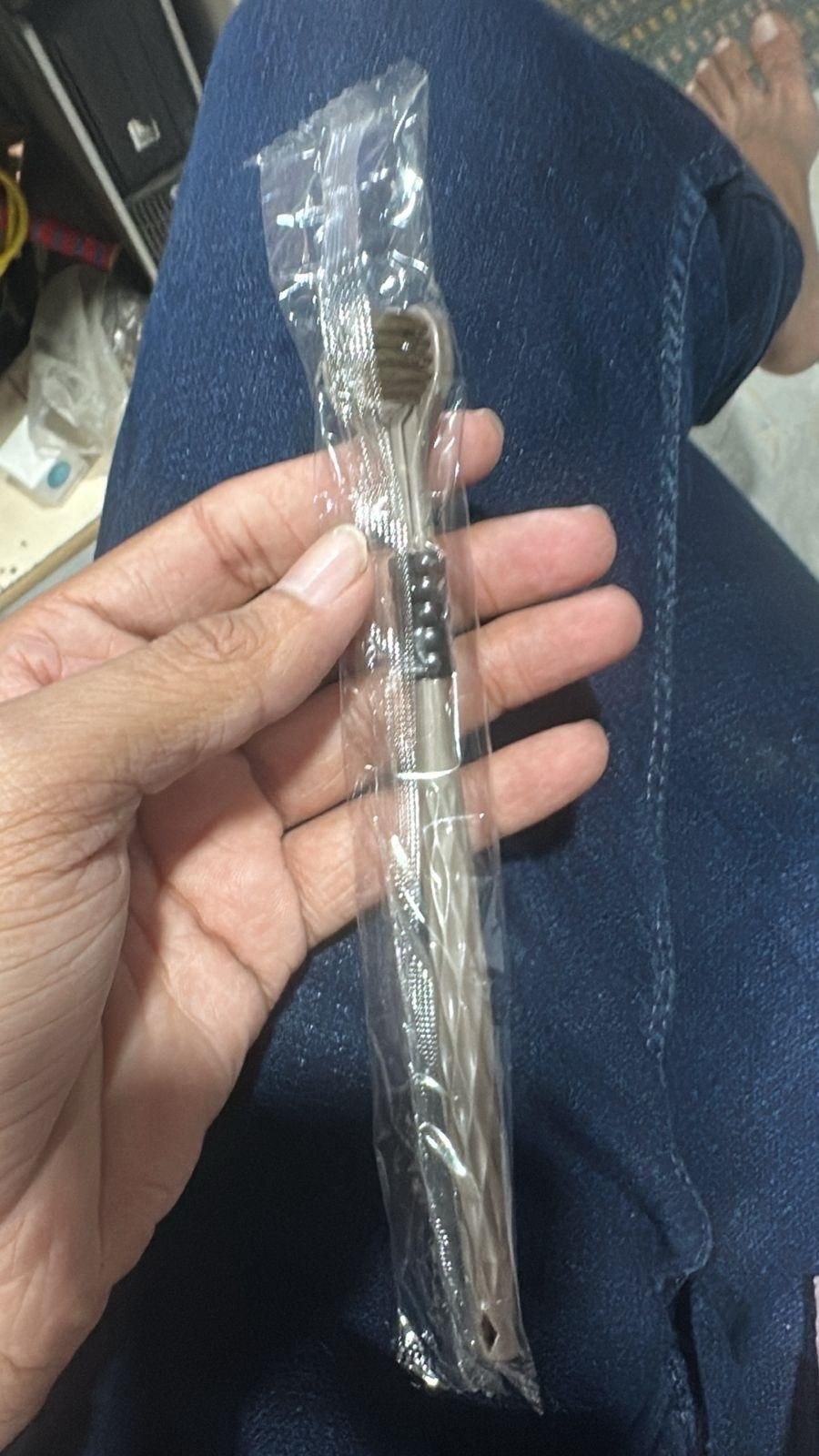 3 SIded Tooth Brush