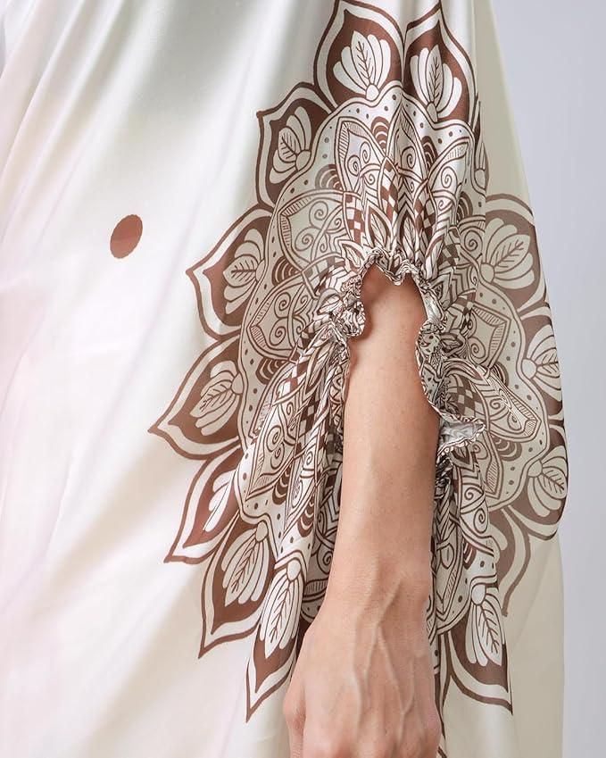 Satin Silk Printed
