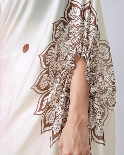Satin Silk Printed